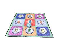 Thonlai Set da Gioco per Bersaglio da Calcio con Palline a Strappo, 59x39 | Tappetino per Bersaglio in Tessuto, Uso Interno Ed Esterno, Pratica di Calci per Bambini, Set di Giochi con Feedback Visivo