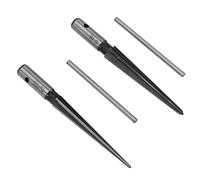 Thonlai Set di Aulatori Affusolati Set 3-13 Mm 5-16 Mm, Strumento di Maniglia a T Portatile, Arricciata Accurata e Pratica Bruscamente, Sfacciando con Smusso per Lavorazione del Legno,