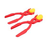 Thonlai Set per Creare Palle di in Plastica con Stampi a Forma di Cuore e | Confezione da 2 Stampi, Robusta Struttura in Plastica, Impugnatura Antiscivolo per Giochi Invernali All'aperto, Adatti per