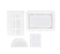 Thonlai Stampo in Silicone per Scrigno del Tesoro, Contenitore in Resina | Materiale Siliconico, Flessibile, Facile da Sformare, per Scatola Portaoggetti Artigianale Fai-da-te, Fusione in Resina,