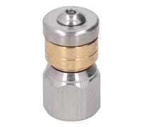 Thonlai Ugello per Idropulitrice, Ugello per Idropulitrice Ad Alta Pressione in Ottone e Acciaio Inossidabile con Getto Potente per Acqua Calda e Fredda Fino a 5000 PSI, (Filettatura Femmina G1/4