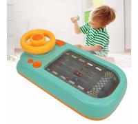 Thonlai Volante per Bambini, Simulazione di Guida Interattiva con Suoni di Clacson Musicali per Ragazzi e Ragazze, Regalo di Compleanno Educativo Ricaricabile Tramite USB per i più