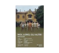 THOPRR Poster su tela con album musicale Marracash NOI, LORO, GLIALTRI, decorazione per camera da letto, ufficio, camera da letto, regalo, 30 x 45 cm