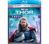 THOR 3-MOVIE COLLECTION (Blu-ray) Chris Hemsworth Natalie Portman Tom Hiddleston