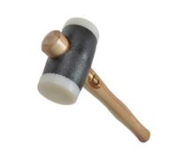 Thor 720N Nylon Martello Manico IN Legno 63mm Con Ghisa Testa 2200g THO720