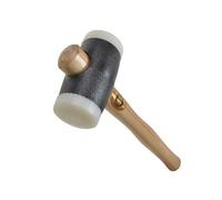 Thor 720N Nylon Martello Manico IN Legno 63mm Con Ghisa Testa 2200g THO720