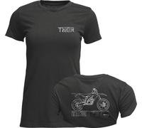 Thor Blueprint, maglietta donna XL female Nero/Bianco