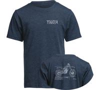 Thor Blueprint, t-shirt giovani XL male Blu Scuro/Bianco