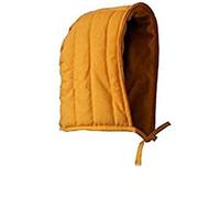THOR INSTRUMENTS (con dispositivo) Cotone Imbottito Coif Arming Cap Medievale Rinascimento Sotto Giallo