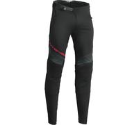 Thor Intense Assist 2023 Pantaloni da bicicletta, nero-rosso, taglia 34 per maschi