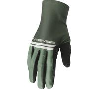 Thor Intense Assist Censis Guanti da bicicletta, Verde/Nero, Taglia L