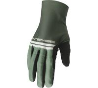Thor Intense Assist Censis Guanti da bicicletta, Verde/Nero, Taglia M