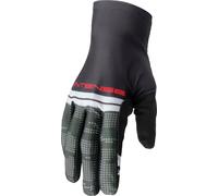 Thor Intense Assist Decoy S23, guanti S male Nero/Verde Scuro/Bianco