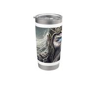 Thor la leggenda del dio del tuono Bicchiere termico in acciaio inox doppia parete