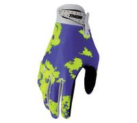 Thor Launchmode Bleach Grey Guanti MX Acid Off-Road Grigi per Motocross