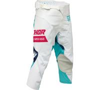Thor Launchmode Bleach, pantaloni in tessuto per giovani 24 male Bianco/Turchia/Blu Scuro
