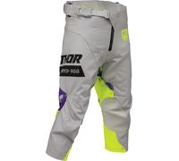 Thor Launchmode Bleach, pantaloni in tessuto per giovani 28 male Grigio/Giallo Fluo/Lilla