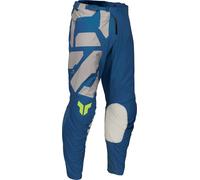 Thor Launchmode Forge Pantaloni da motocross, grigio-blu, taglia 38 per maschi