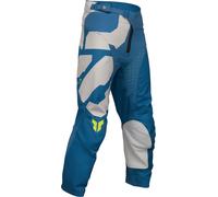 Thor Launchmode Forge, pantaloni in tessuto per giovani 18 male Blu/Grigio/Verde Fluo