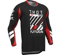 Thor Launchmode Futura, maglia S male Nero/Bianco/Rosso