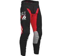 Thor Launchmode Futura Pantaloni da motocross, nero/rosso, Taglia 42