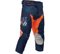 Thor Launchmode Futura Pantaloni da motocross per ragazzi, blu, taglia 26