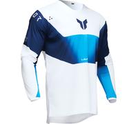 Thor Launchmode Storm, maglia L male Bianco/Blu
