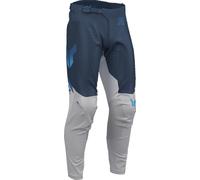 Thor Launchmode Vent Raptor Pantaloni da motocross, grigio-blu, taglia 36 per maschi