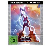 Thor - Love and Thunder - Steelbook (4K Ultra HD) (+ Blu-ray)