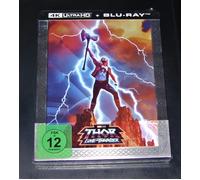 Thor Love And Thunder Steelbook Limitato 4K UHD Blu Ray + Blu Ray Nuovo E OVP