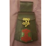 Thor Martello Cellulare Telefonino Pelle Loop Borsellino Norse Viking A Hip Belt