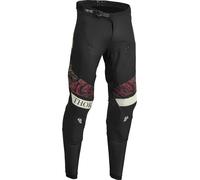 Thor Prime Melter Pantaloni Motocross, Bianco/nero, Taglia 30