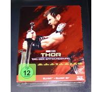 Thor Prodotto Tag Il Decisione 3D blu ray+ ray Limitata steelbook Nuovo &