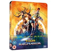 Thor Ragnarok 3D Limited Edition Steelbook / Lenticular Cover / Import / Includes Region Free Blu Ray