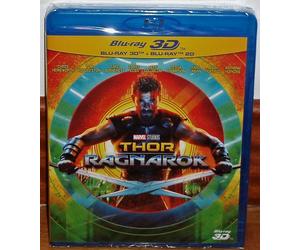 THOR RAGNAROK COMBO BLU-RAY 3D+BLU-RAY NUOVO SIGILLATO AZIONE (NON APERTO) A-B-C