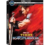 Thor Ragnarok Exclusive 4k Ultrahd Blu-ray Steelbook Includes Blu Ray & Digital