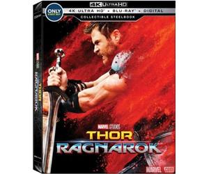 Thor Ragnarok Exclusive 4k Ultrahd Blu-ray Steelbook Includes Blu Ray & Digital