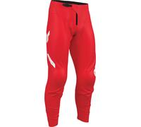 Thor Ridemode Menace Pantaloni da motocross per ragazzi, rosso, Taglia 20