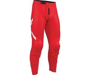 Thor Ridemode Menace Pantaloni da motocross per ragazzi, rosso, Taglia 20