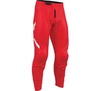 Thor Ridemode Menace Pantaloni da motocross per ragazzi, rosso, taglia 26