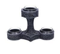 Thor`S Hammer Tea Light Holder 18.5Cm NUOVO