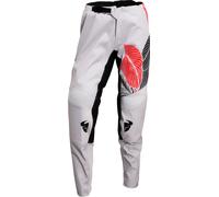 Thor Sector Urth, pantaloni tessili donna 9/10 female Grigio Chiaro/Nero/Rosso Fluo