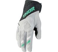 Thor Spectrum 2024 Guanti da motocross da donna, nero-grigio, taglia M per donne