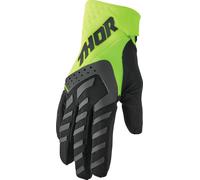 Thor Spectrum, guanti per bambini XXS male Nero/Verde Fluo