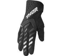 Thor Spectrum Touch Guanti da motocross da donna, Bianco/nero, Taglia S