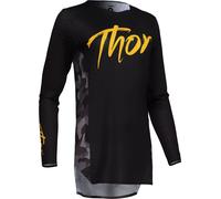 Thor Sportmode Shadow, maglia donna M female Nero/Giallo/Grigio