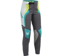 Thor Sportmode Velocity Pantaloni da motocross da donna, grigio, Taglia 1/2