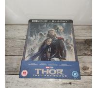 Thor: The Dark World 4k STEELBOOK [4k + Blu-Ray] - ZAVVI - NUOVO