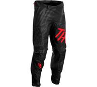 THOR THOR - Pantaloni Pulse Counting Sheep Nero / Rosso 2022 30