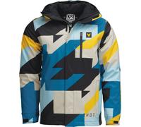 Thor Tour Brave, giacca in tessuto M male Blu/Nero/Giallo/Beige